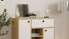 Consola ,comoda tv Ana cu sertar, dormitor, hol, birou, living, 90x75x40 cm