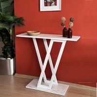 Consola in stil industrial alb 110X80X30 cm - 1