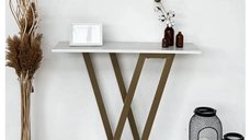 Consola Industriala Alb 110x80x30 cm