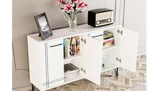 Consola si comoda Rosella alb 120 cm