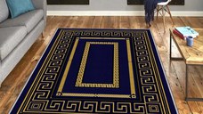 Covor Blue Gold, 140x220