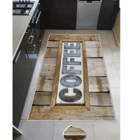 Covor de bucatarie Otto, model cofee, 200 cm - 1