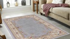Covor Otto Mavimea pentru Living si Bucatarie, 220x140 cm