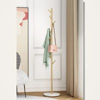 Cuier din metal ,culoare auriu,170x32 cm - 1