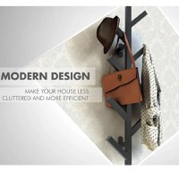 Cuier pom din metal cu 8 agatatori, Sega, 100 cm - 1