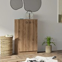 Dulap cu 2 usi Defne culoare nuc 60 cm - 1