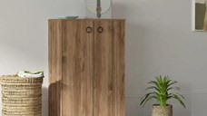 Dulap cu 2 usi Defne culoare nuc 60 cm
