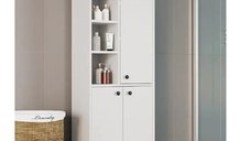Dulap Multifunctional Lavenia pentru Baie si Bucatarie, Dimensiuni 170x58x31 cm