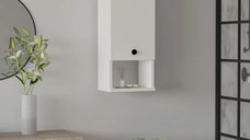 Dulap pentru baie Mis, culoare alb,71 cm