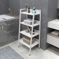 Dulapior cu etajere pentru baie si bucatarie, alb, 100  cm - 1