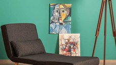 Fotoliu Extensibil,reglabil, Folde, 180 x 80 cm,gri