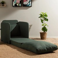 Fotoliu Extensibil Saga, verde, 200 cm x 60 cm - 1