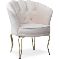 Fotoliu VIiena, scaun,bej-auriu, picioare  metal auriu, Homs - 1