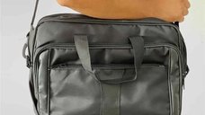 Geanta pentru laptop si documente negru Homs 41x15x30 cm