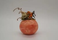 Ghiveci decorativ cu flori artificiale, homs seria A620,17x5.5x9 cm,30332 - 1