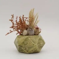 Ghiveci decorativ cu flori artificiale, homs seria A620,17x5.5x9 cm,30345 - 1