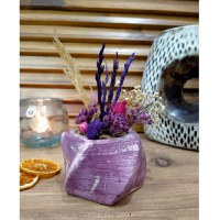 Ghiveci decorativ cu flori artificiale, homs seria A620,17x5.5x9 cm,30355 - 1