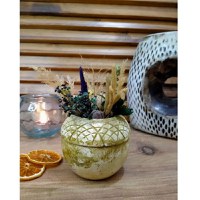 Ghiveci decorativ cu flori artificiale, homs seria A620,17x5.5x9 cm,30363 - 1