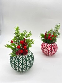 Ghiveci decorativ cu flori artificiale, homs seria A620,17x5.5x9 cm,30374 - 1