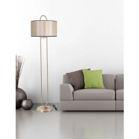 Lampadar bej-auriu Homs,seria lx, 170 cm,40060 - 1