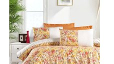 Lenjerie de pat bumbac satinat 1 persoane,homs,serie H280,00083