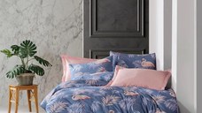 Lenjerie de pat bumbac satinat 2 persoane,homs,serie D 270,00009