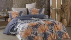 Lenjerie de pat bumbac satinat 2 persoane,homs,serie D 270,00025