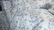 Lenjerie de pat bumbac satinat 2 persoane,homs,serie D 270,00026