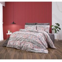 Lenjerie de pat bumbac satinat 2 persoane,homs,serie D 270,00033 - 1