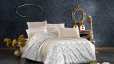 Lenjerie de pat bumbac satinat 2 persoane,homs,serie D 270,00036