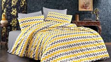 Lenjerie de pat bumbac satinat 2 persoane,homs,serie D 270,00038