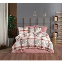 Lenjerie de pat bumbac satinat 2 persoane,homs,serie D 270,00040 - 1