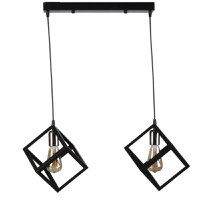 Lustra coloare negru-cupru, homs ro,40041 - 1