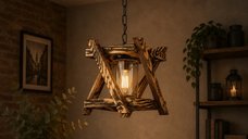 Lustra Homs RO 11436 - Design Elegant cu Corp Metalic