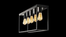 Lustra  negru homs ro11309