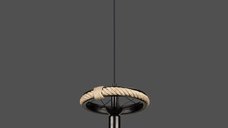 Lustra  negru homs ro11438