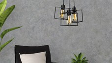 Lustra  negru homs ro11440