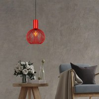 Lustra  rosu  homs ro11437 - 1