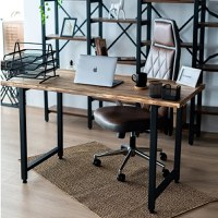 Masa bucatarie  lemn,Solid Wood, natural-negru,140x60x75 cm, 30077 - 1