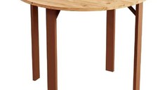 Masa bucatarie Onita rotund culoare nuc,R 90cm