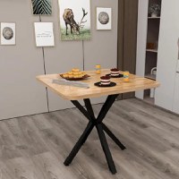 Masa bucatarie patrat  texturata, Homs 70 x 70X75 cm,600125 - 1