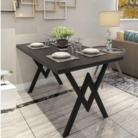 Masa bucatarie texturata, negru marmorat, 120x80x75 cm, A0102 - 1