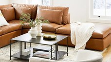 Masa de cafea Deco Homs,seria D-710,80 x 80x 40 cm, negru,0015