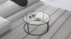 Masa de cafea  Deco seria D-710, homs,90x50x45 cm ,0020