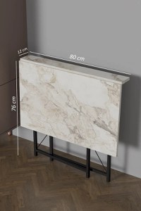 Masa  pliabil cu cadru metalic Homs  seria 440,80 x 60 x 70 cm,20649 - 1