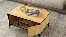 Masuta cafea Susana living culoare nuc deschis 90 cm