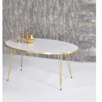 Masuta de cafea ovala, 90x50x43 cm, 20124 - 1