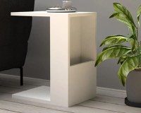 Masuta laterala  Sorina Homs, alb, 50 x 40 x 30 cm, pal 18 mm - 1