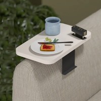 Masuta laterala, Verla Homs, alb si negru, reglabil, 25050 - 1