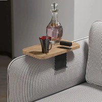Masuta laterala, Verla Homs, negru ,nuc reglabil, 25047 - 1